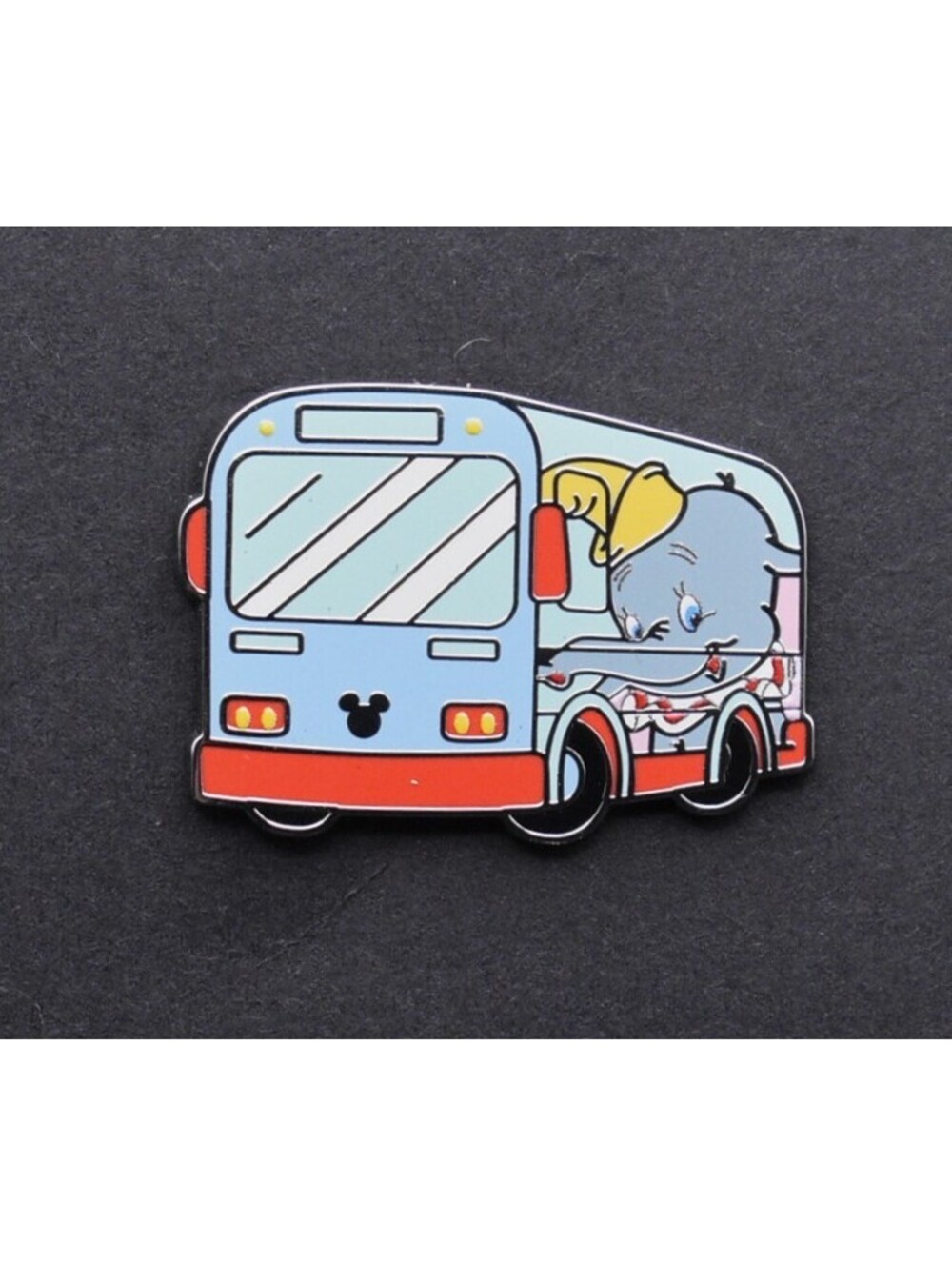 Disney DLR Dumbo Buses Hidden Mickey 2026 Wave A Series 4 Pin (C6)